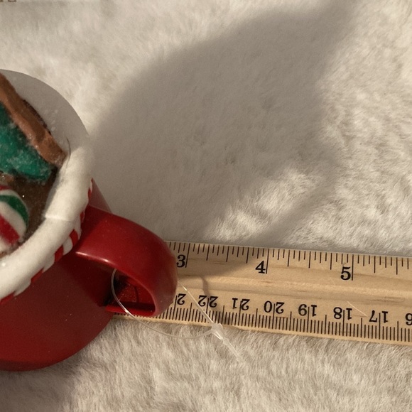 Gingerbread Man In Mug Decor - Picture 6 of 6